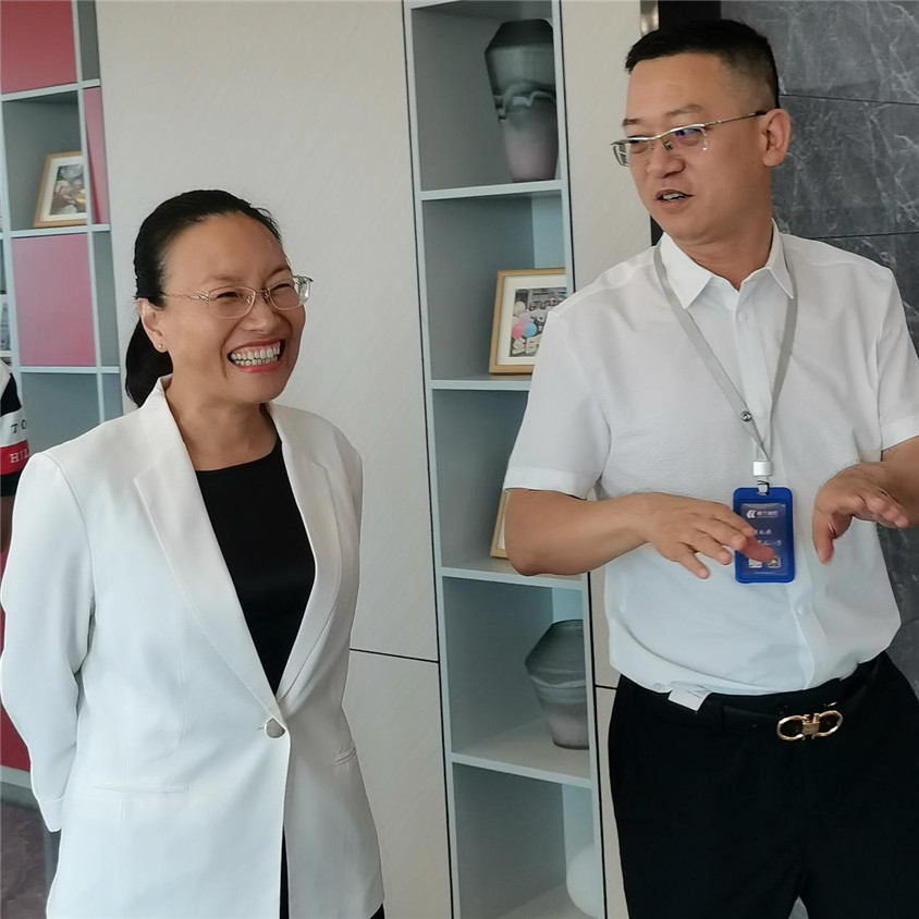 区向导莅临指导，，，，，相助助力自贸港
